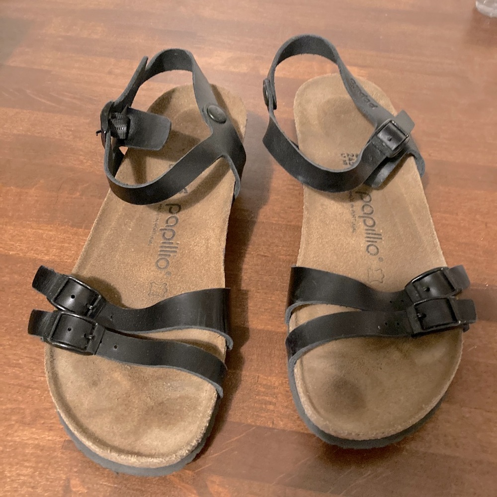Papillo sandals, only worn a few times. Cute, comfortable & versatile.